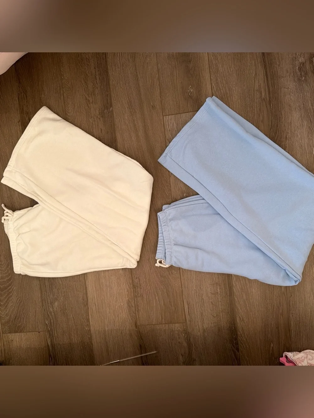 art class Cream and Light Blue Sweatpants Duo